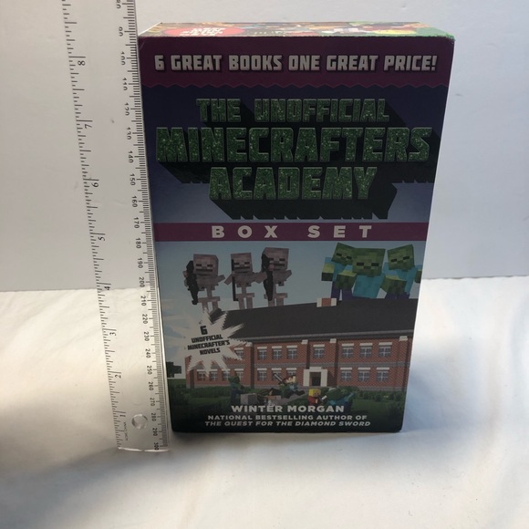The Unofficial Minecrafters Academy Series Box Set : 6 Thrilling Stories books - Picture 6 of 6